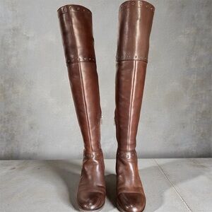 SOLD - Vince Camuto Chocolate Over the Knee Boots